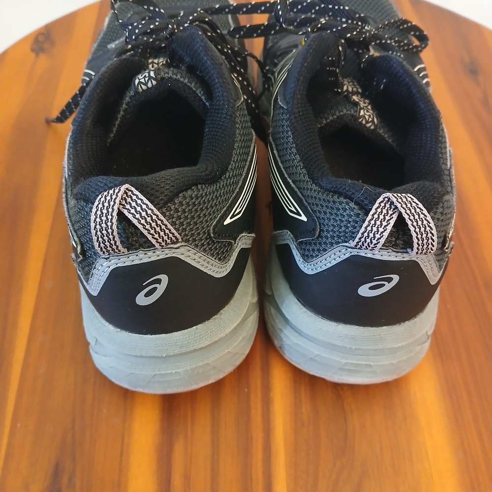 Asics Gel-Venture 8 Running Shoes Womens 8.5 Wide Black Trail Athletic 1012A706 - Picture 7 of 12